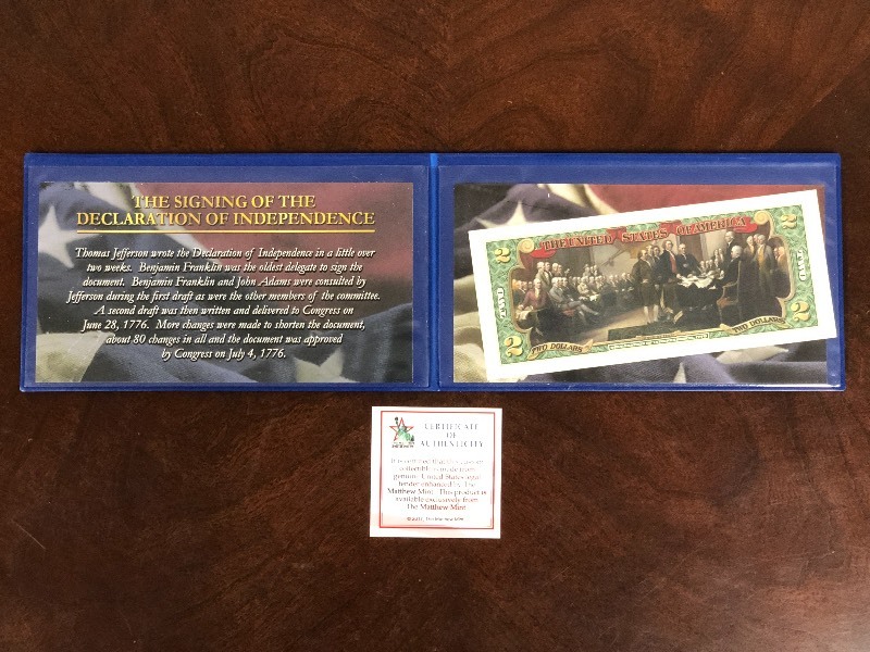 lot 77 image: Limited Edition The Signing Of The...