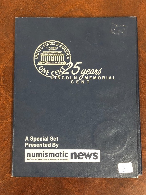 lot 81 image: 25-Years Lincoln Memorial Cent Book...