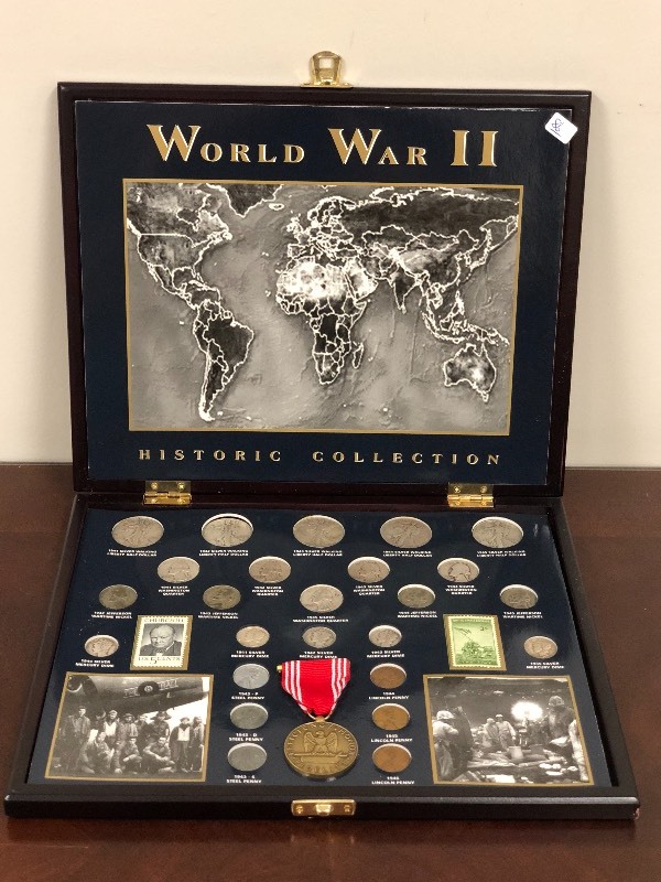 lot 86 image: World War II Heritage Coin Collecti...