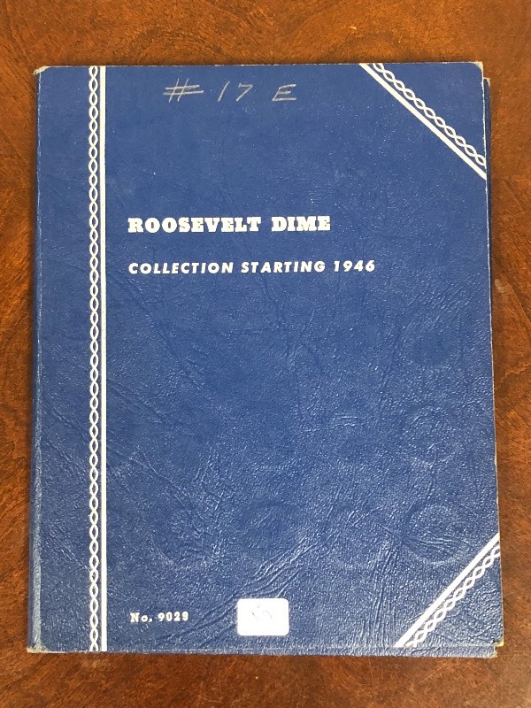 lot 85 image: Roosevelt Dime Collection Book, Inc...