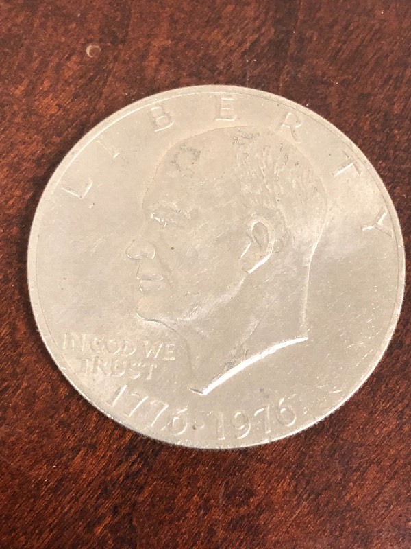 lot 94 image: (1) 1776-1976 Bicentennial Eisenhow...