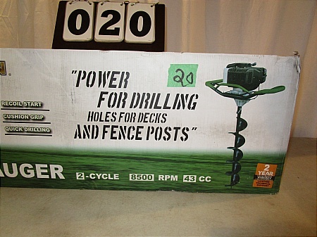 lot 20 image: Sportsman Earth Auger
