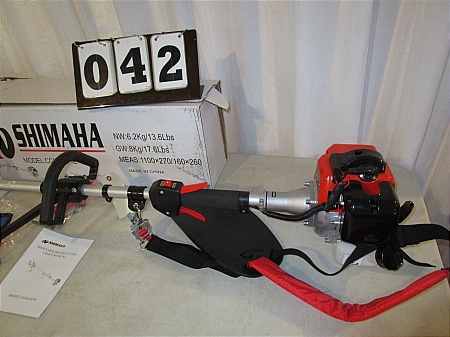 lot 42 image: Shimaha Straight Shaft Weed Trimmer