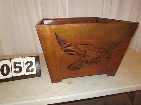 lot 52 image: Fire Basket - Patriotic Design