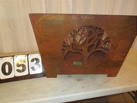 lot 53 image: Fire Basket - Wolf-Tree Design