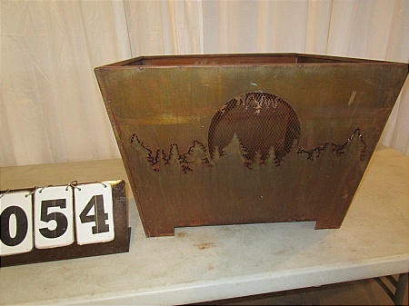 lot 54 image: Fire Basket - Sunset  Design