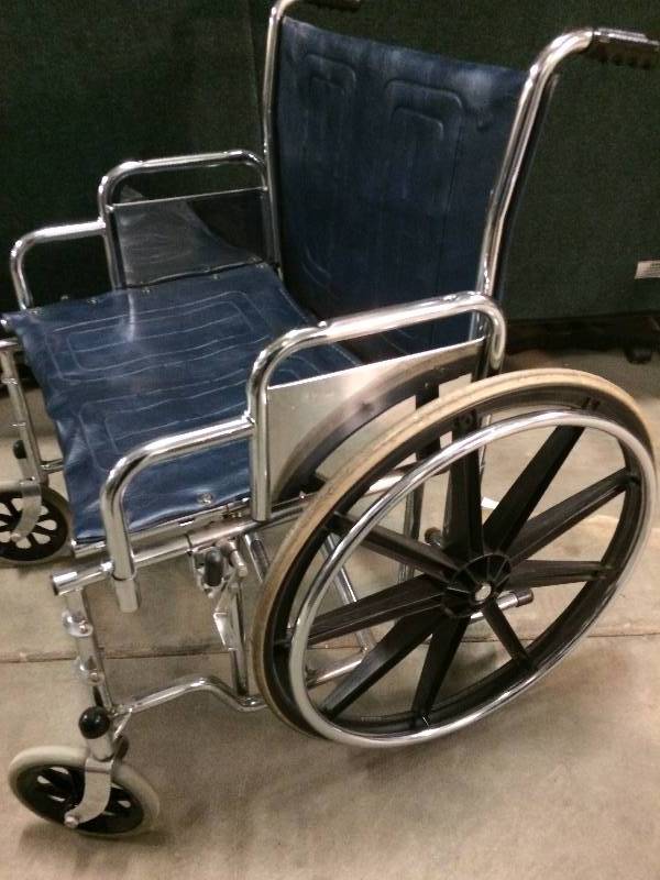 Heavy Duty Steel Gauge Bariatric Wheelchair - Excellent Condition