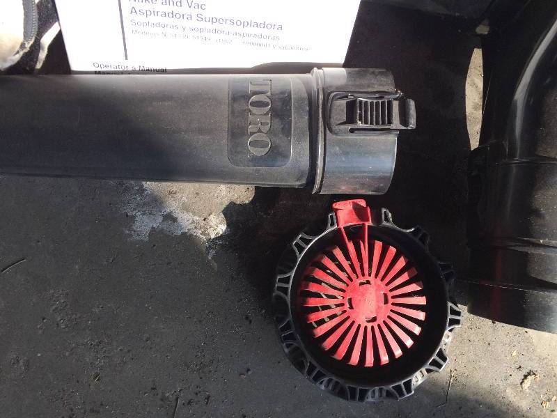 lot 70 image: Toro  BlowerVac -Leaf Blower and Accessories