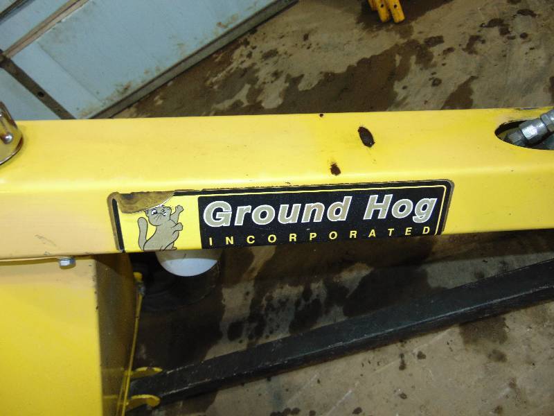 lot 4 image: Groundhog HD99 Towable Earth Auger with 6, 8 and 12 Bits