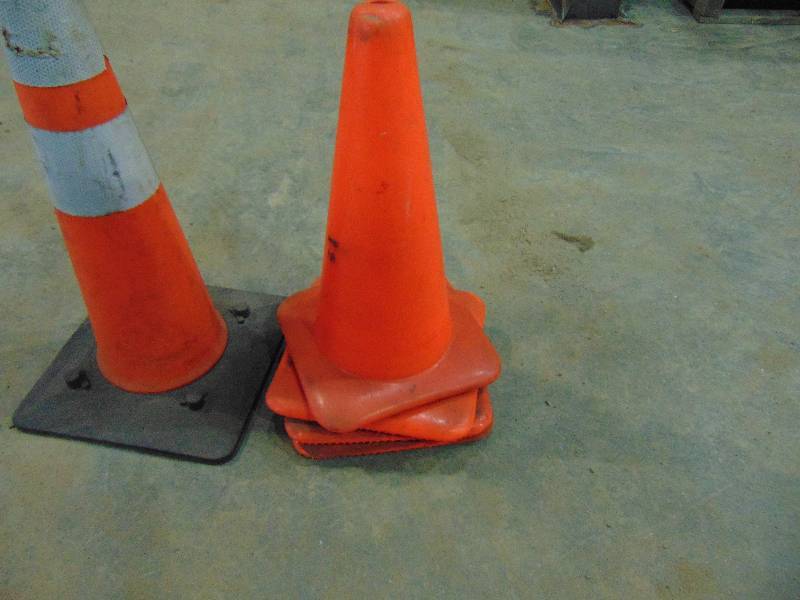 lot 29 image: (5) Orange Cones