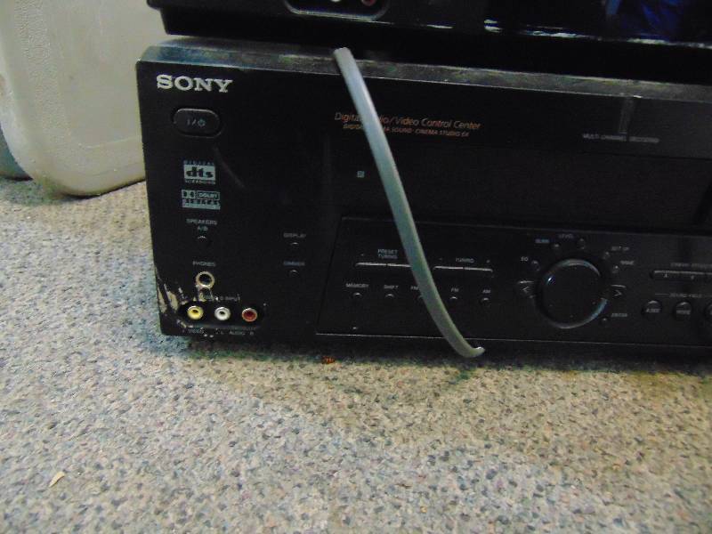 lot 48 image: Sony Radio Receiver and Samsung CdVHS Combo