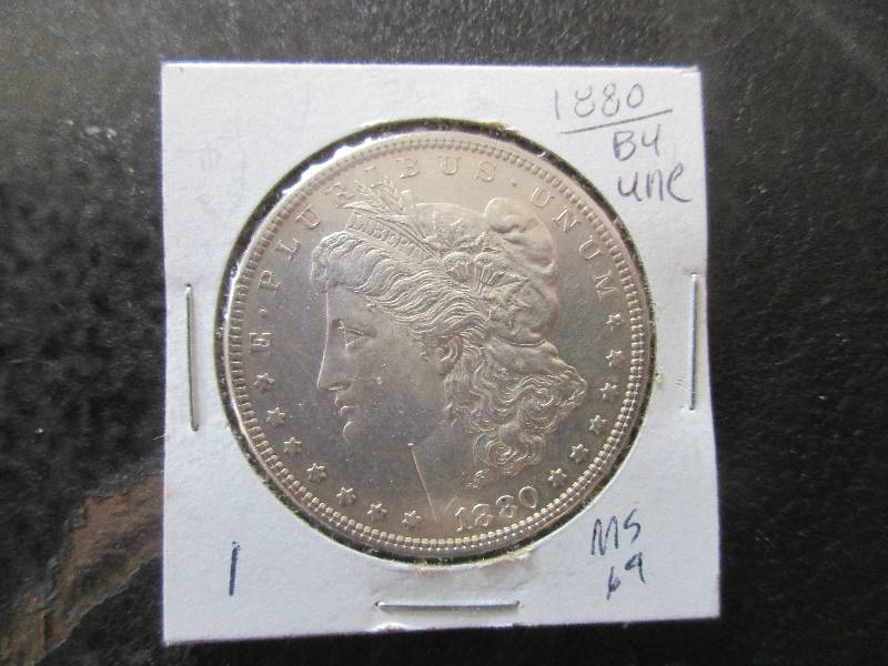 1880 Morgan Silver Dollar