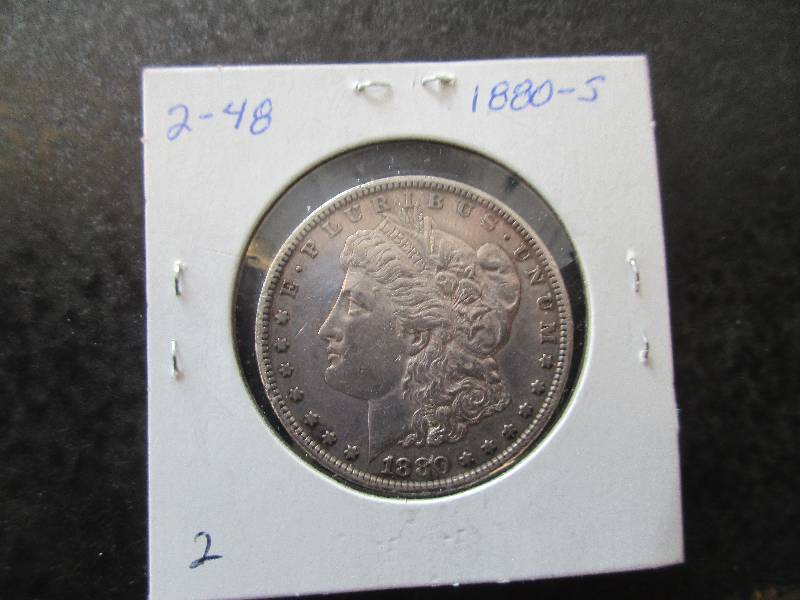 1880-S Morgan Silver Dollar