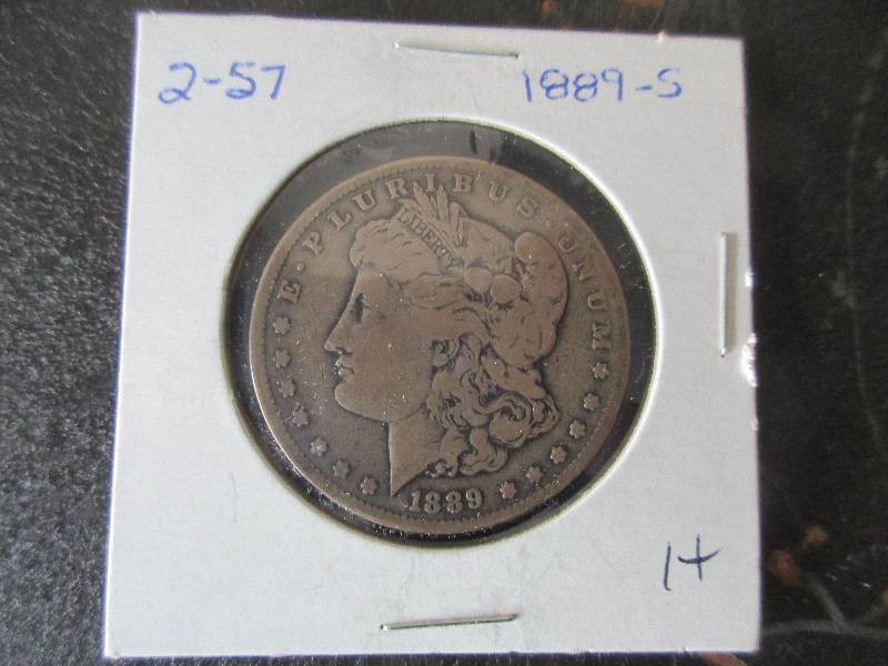 1889-S Morgan Silver Dollar
