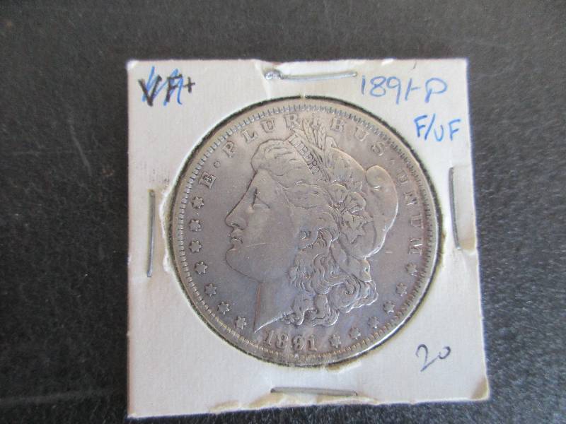 1891 Morgan Silver Dollar