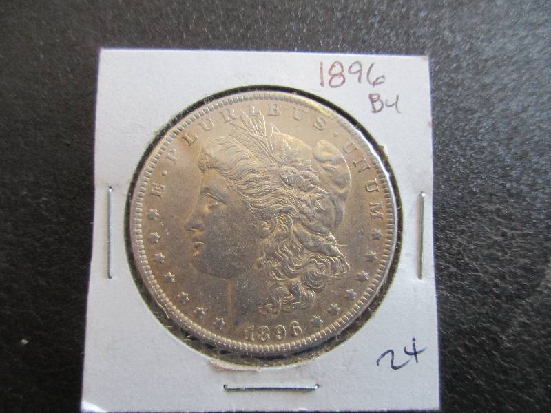 1896 Morgan Silver Dollar