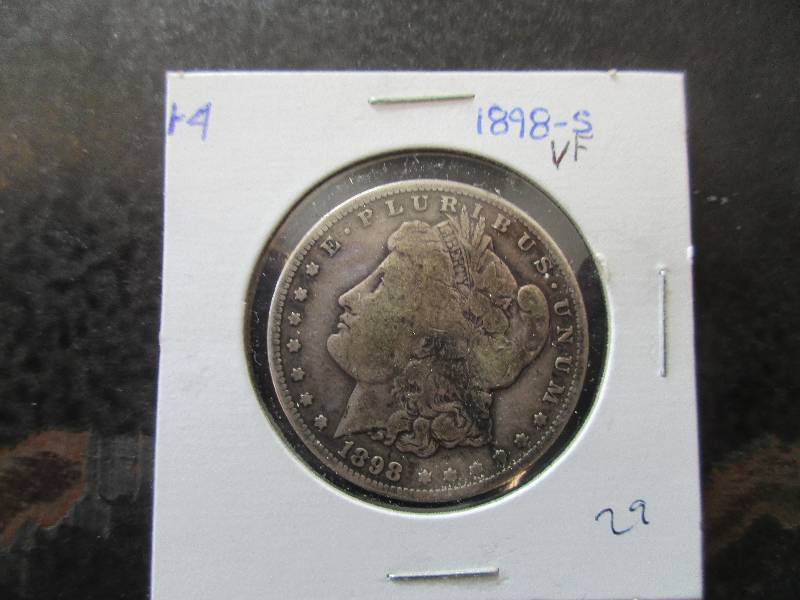 1898-S Morgan Silver Dollar