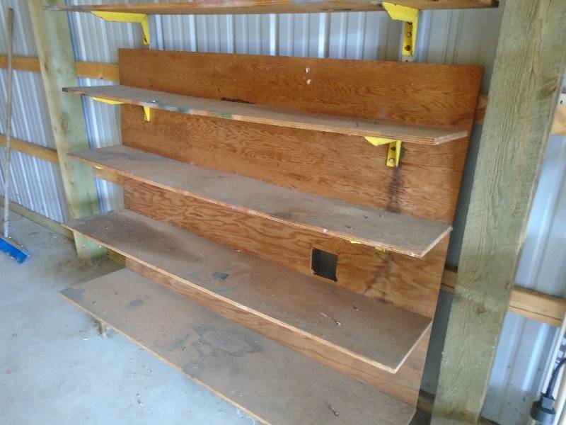 lot 34 image: Shelving