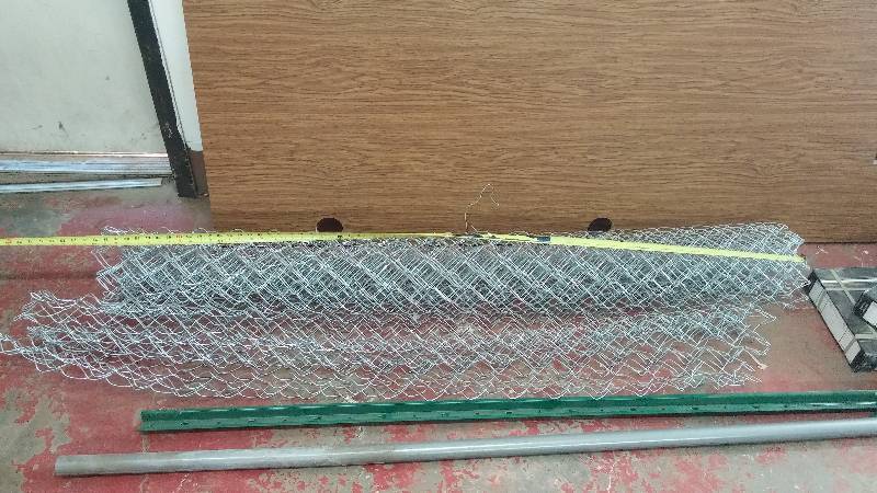 lot 12 image: Desk Top, Chainlink Fence, Post and Tile