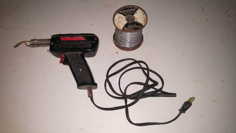 lot 21 image: Soldering Gun and Solder