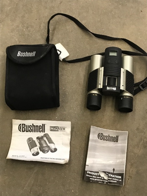 lot 50 image: Bushnell ImageView Camera Binocular...