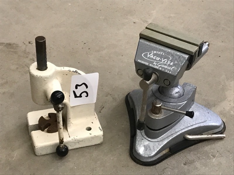 lot 53 image: Lot Of (2) Bench Top Lure Building ...