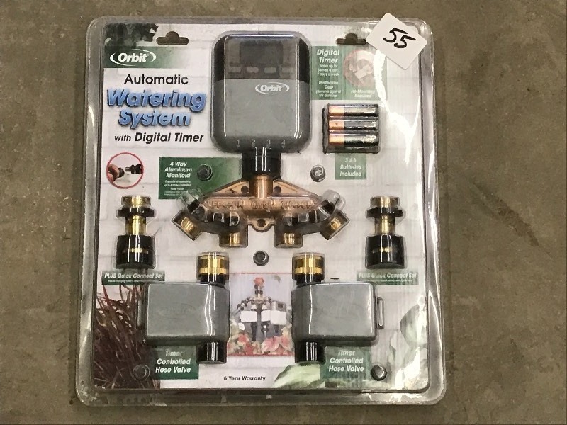 lot 55 image: New Orbit Automatic Watering System...