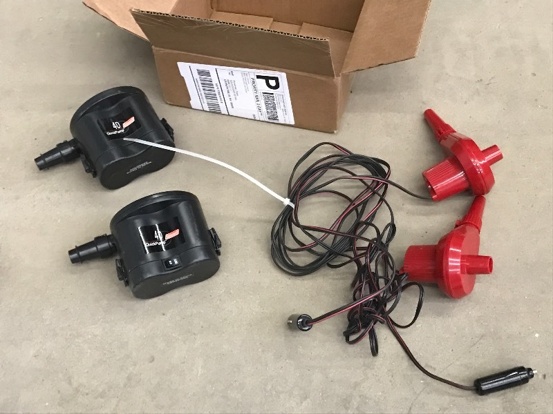 lot 57 image: Lot Of (4) Air Mattress Pumps ...