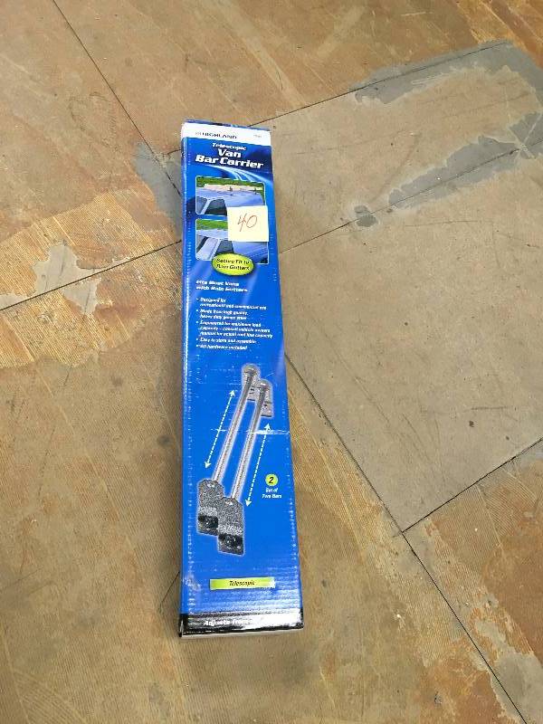 lot 40 image: Highland Van Roof Bar Carrier new
