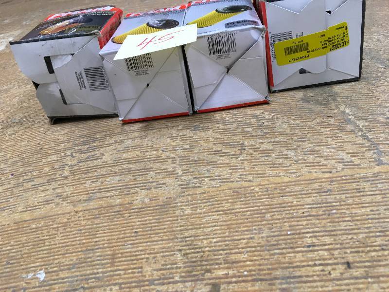 lot 45 image: Fram Oil Filters- Lot of 4 ( Check Numbers For Application) not used