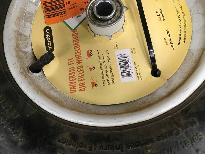 lot 72 image: Marathon 15 Universal Air filled Tire