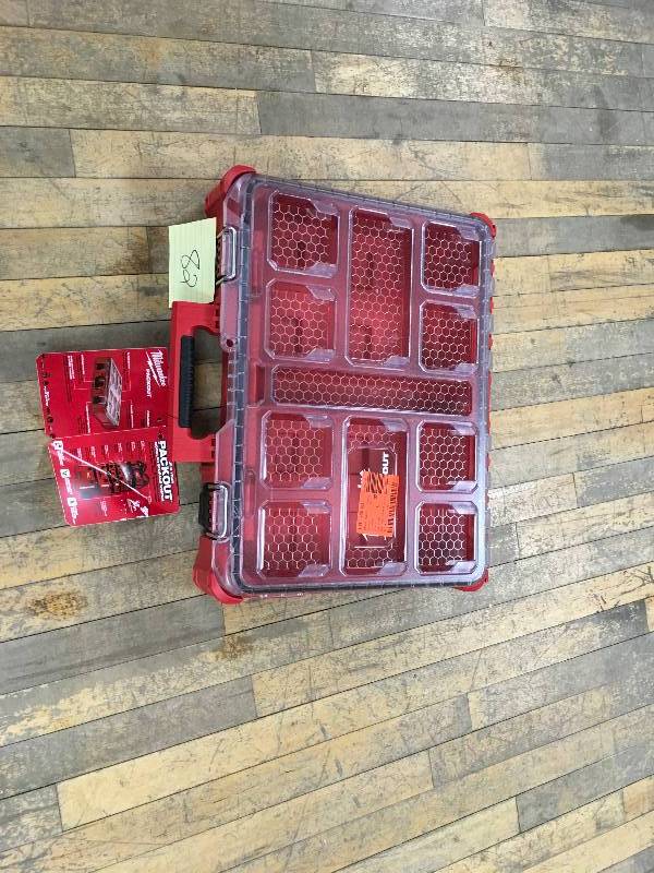 lot 82 image: Milwaukee PACKOUT Compact Organizer