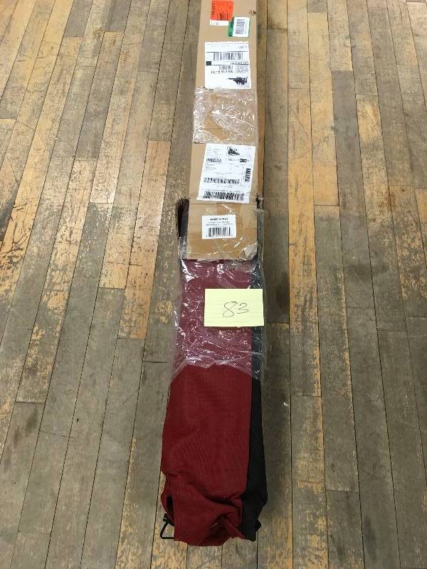 lot 83 image: Hampton Bay 9 Umbrella in Chili