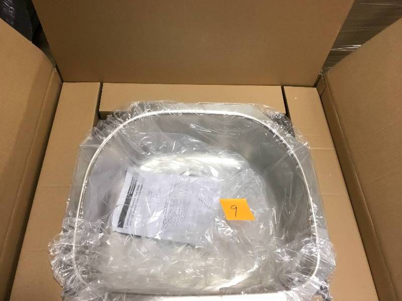 Elkay Harmony Elumina Stainless Steel Single Bowl Undermount Sink not used
