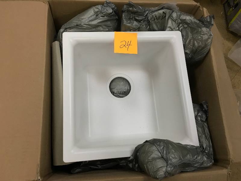 Elkay Quartz Luxe 16 x 16 Drop-In Bar Sink not used