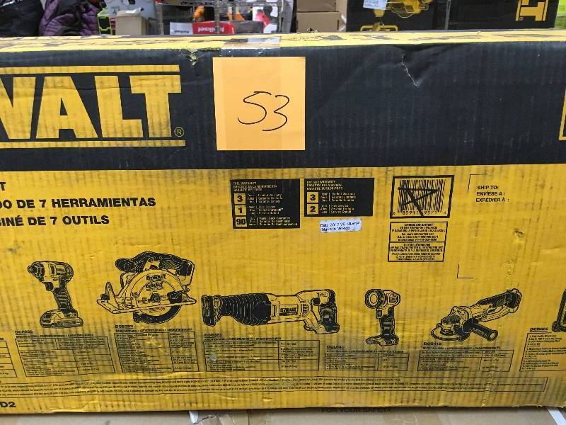 DeWalt 20V MAX Compact 7- Tool Combo Kit