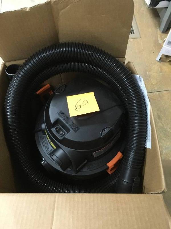 Ridgid 6 Gallon 4.25 Peak HP Stainless Steel WetDry Vac