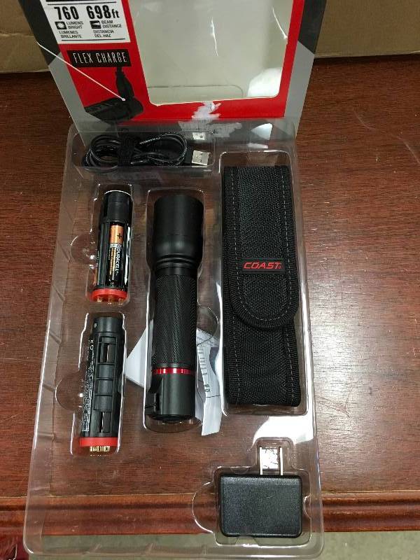 Coast Rechargable Flashlight Kit
