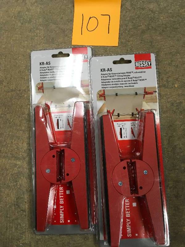 Bessey KR-AS K Body REVO Tilting Adaptor - Lot of 2