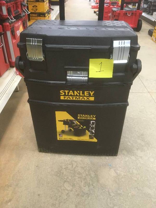 lot 1 image: Stanley 29 Mobile Work Station in good working condition