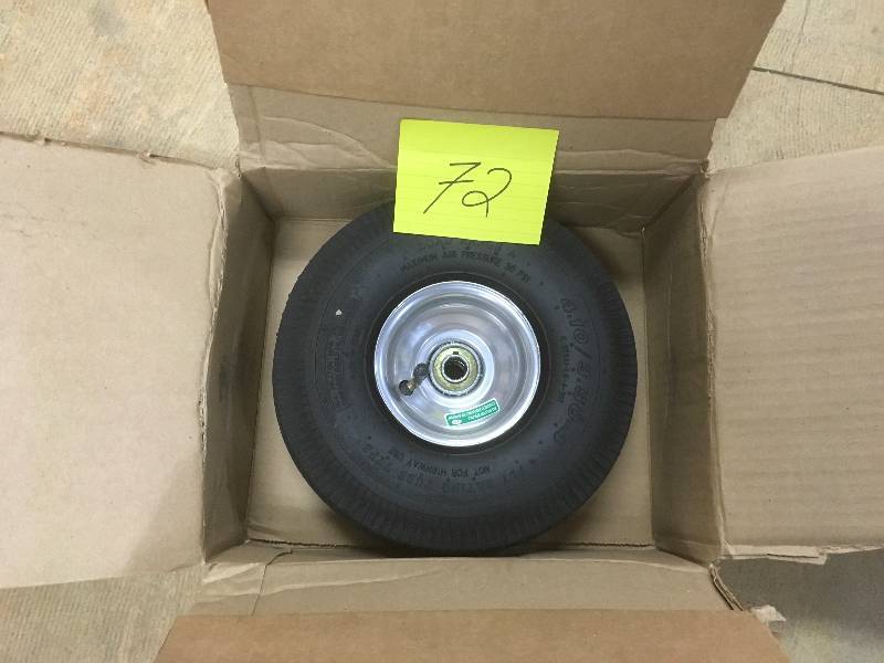 lot 72 image: Hand Truck Replacement Tire not used