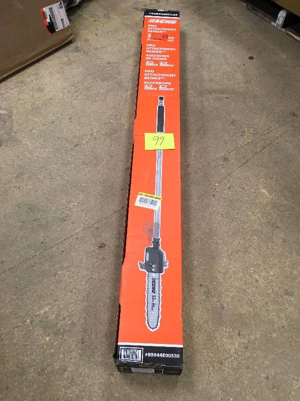 lot 99 image: Echo Power Pruner Attachment, 57 in. in like new working conditions