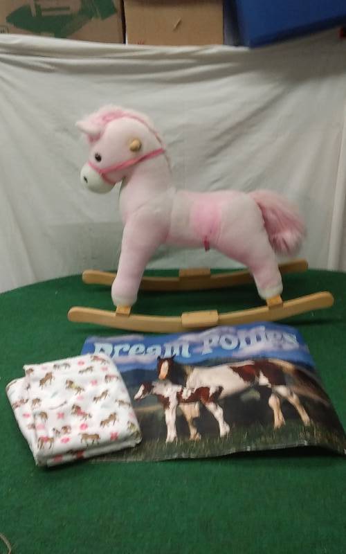 Pink Rocking Horse
