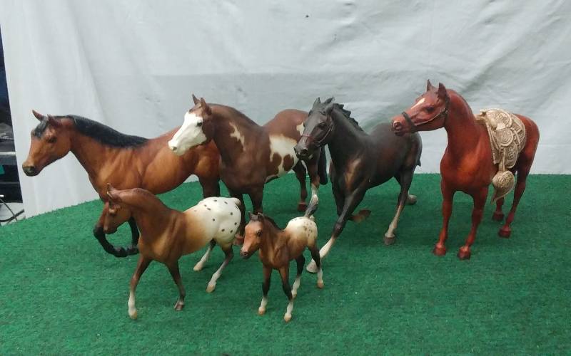 6-Breyer Horses
