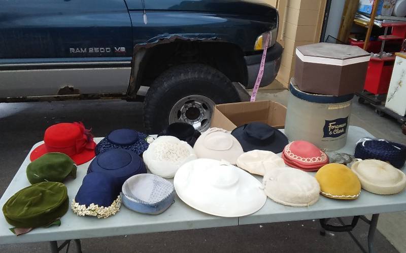 Collection Of Vintage Hats & Hat Boxes