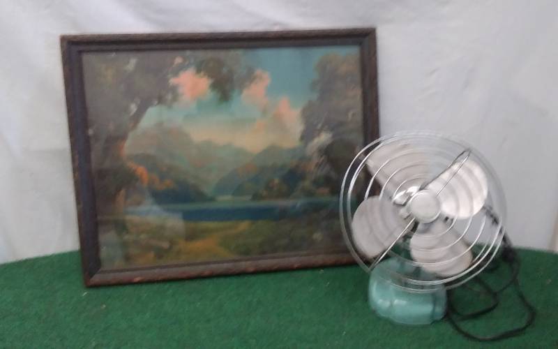 Vintage Picture (Art Publishers), Eskimo Metal Fan 16x20