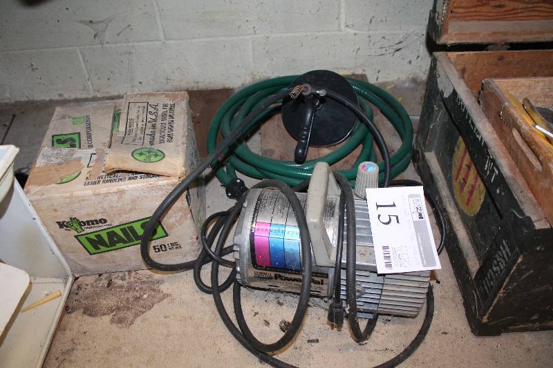 Motors, Pipe Snakes, Nails, Power Pal Air Compressor