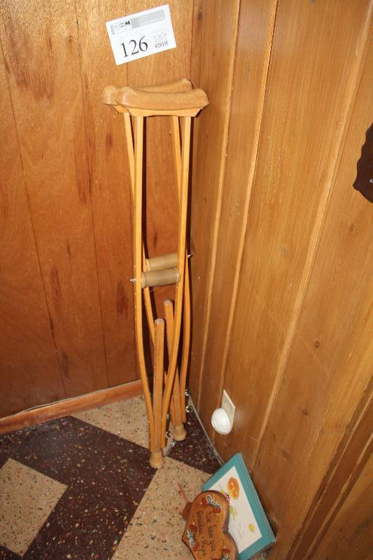 Wood Crutches