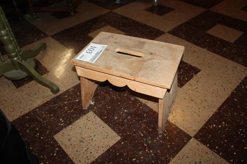 Wood Stool