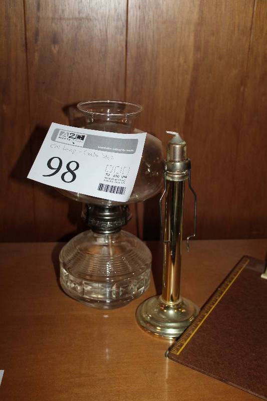 Oil Lamp, Candle Stick